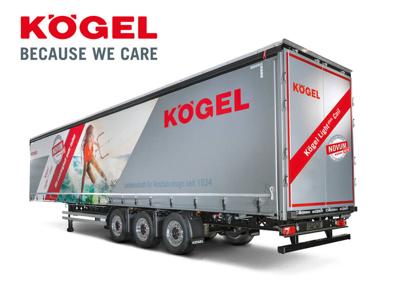 Illustration d'une remorque de camion Kögel | © Humbaur GmbH