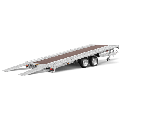 Trailer MTK Vehicle Transporter Tandem Axle, Tiltable in detail