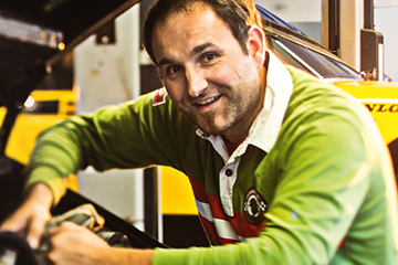 Matias Bjørndalen, car mechanic, Oslo