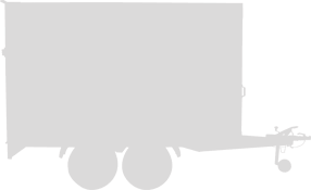 Sandwich PurFerro, roues dessous, parois latérales 30 mm silhouette vue latérale